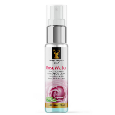 Rosewater with Aloe Vera Spray