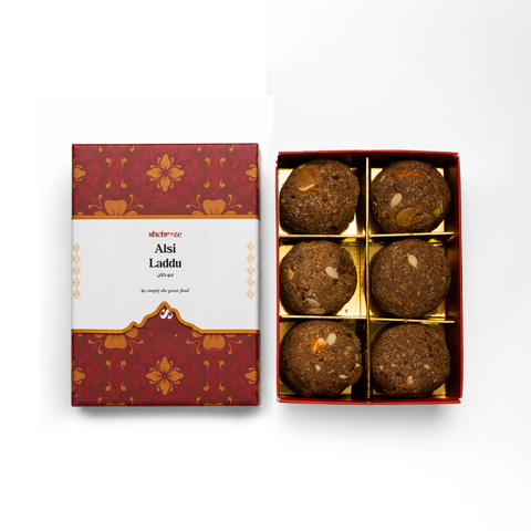 Alsi (flaxseed) Laddu