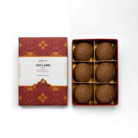 Alsi (flaxseeds) Laddu - Nuts Free & Gluten Free