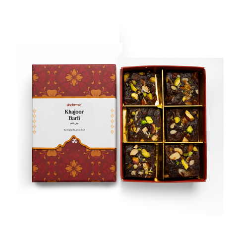 Khajoor Barfi (Date Fudge)