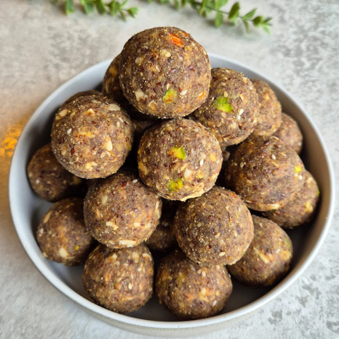 Alsi (flaxseed) Laddu