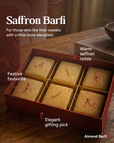 Saffron Barfi