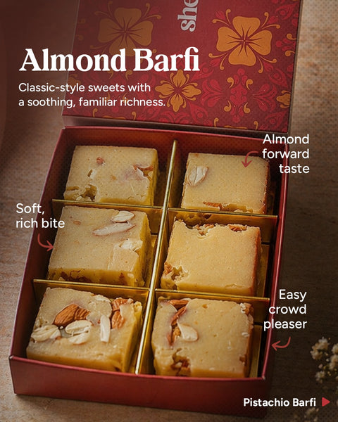 Almond Barfi