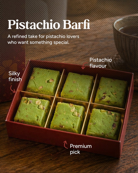 Pistachio Barfi